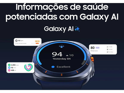Watch Samsung Galaxy Watch Ultra L705 (2025) 47mm LTE Region West - Titanium Blue
